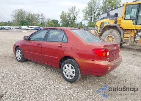 2003 Toyota Corolla Le z USA, uszkodzony, nr VIN 2T1BR32E63C103376